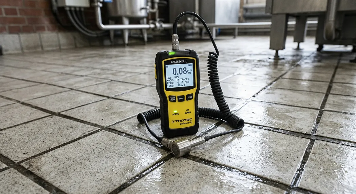 sonde détection gaz traceur
