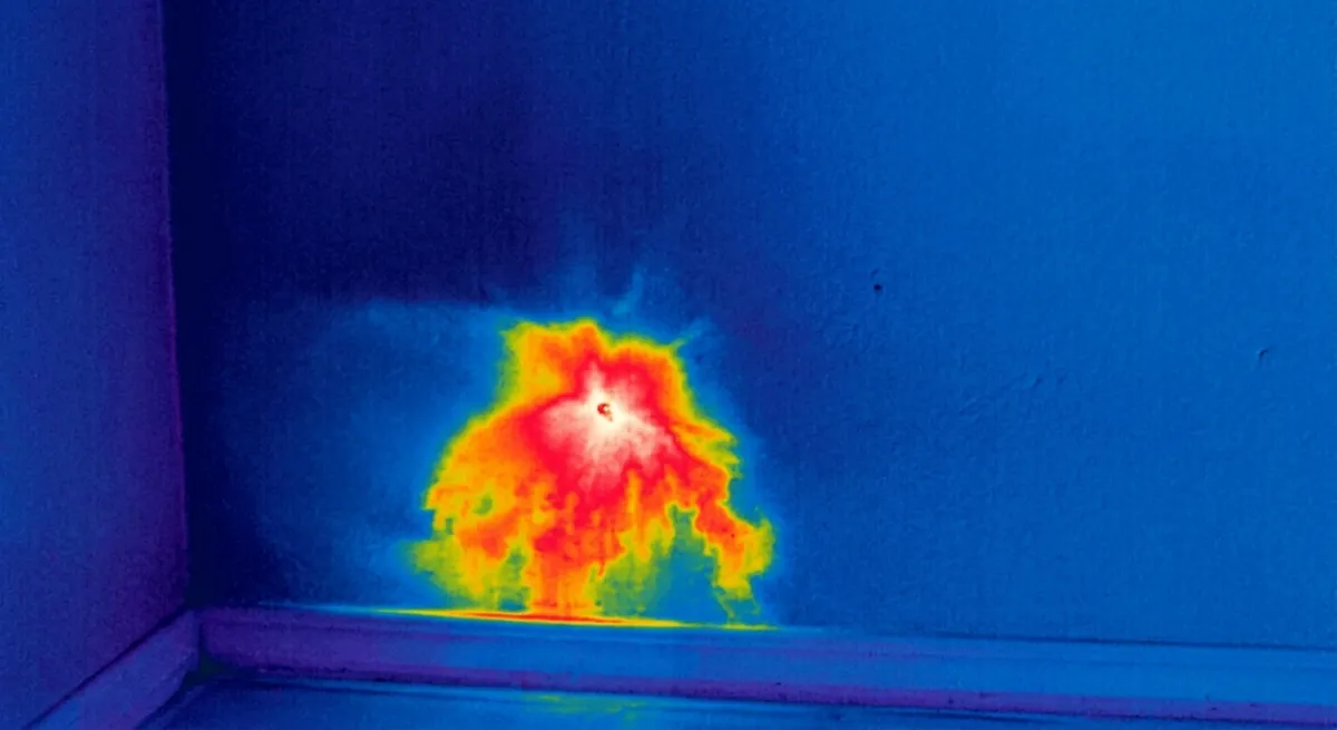 thermographie infrarouge fuite mur